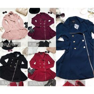 Double Breasted Peacoat